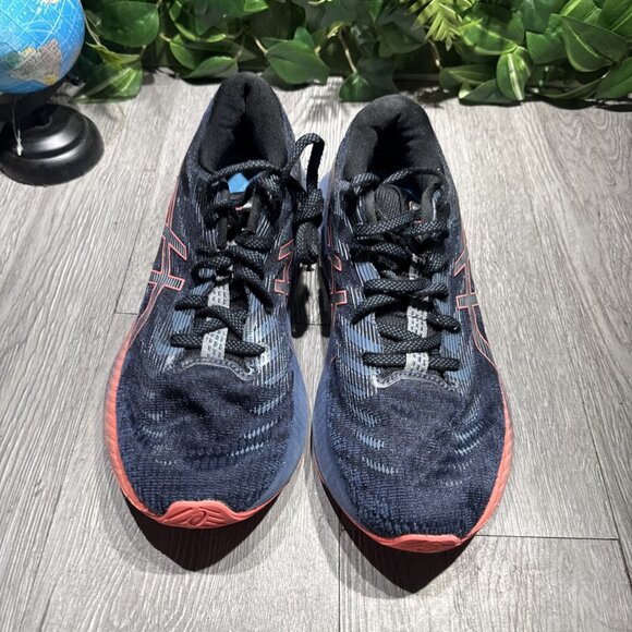 Asics Gel Kayano Lite 2 Women's Size 10 Running Shoes Black Orange 1012B071 - Picture 2 of 9